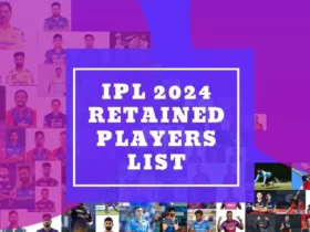 IPL 2024 Retained Players List for the IPL 2024 season