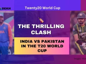 India vs Pakistan in the T20 World Cup