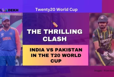 India vs Pakistan in the T20 World Cup